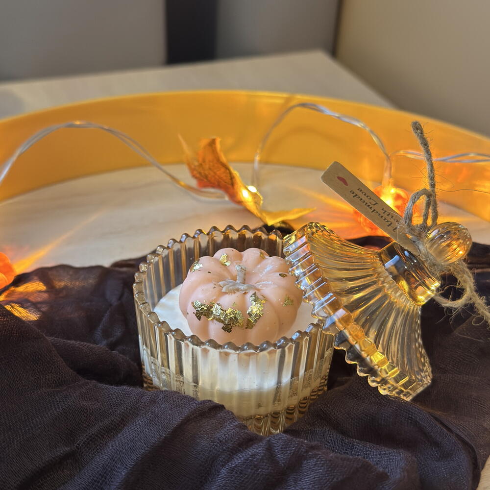 Свеча в шкатулке «Тыква»