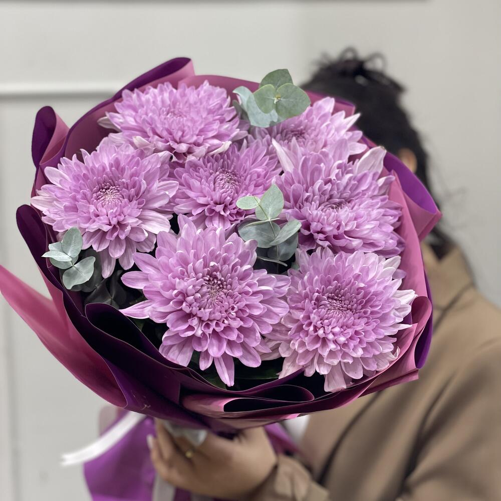 💜Хризантем 7 шт
