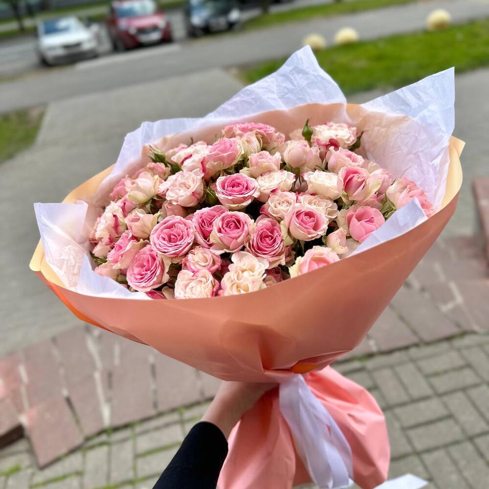 Кустовые розочки 15 веточек