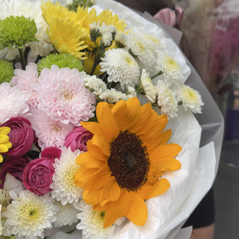 Дофаминовый букет «Солнечный карнавал» 🌻