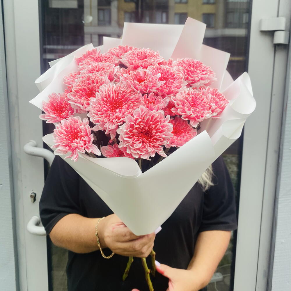 Букет из хризантем🌸