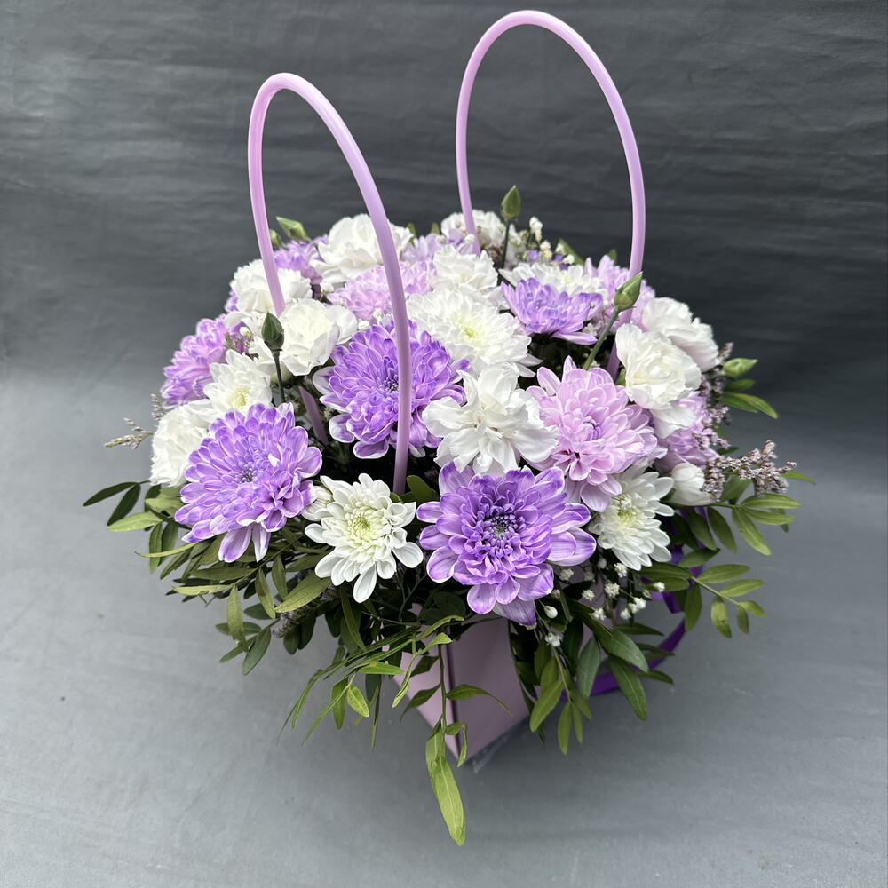 Сумочка с цветами Фиолетовый 💜