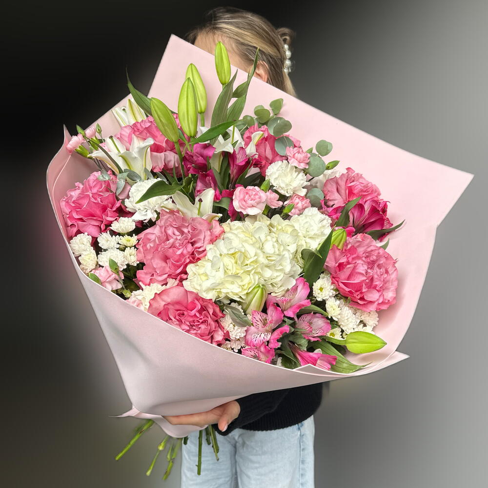 Букет 💐 РОЗОВЫЙ