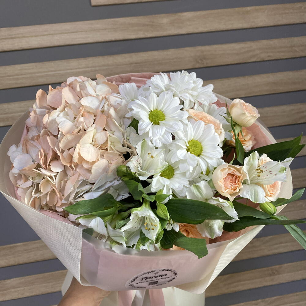 Букет с гортензией 💐