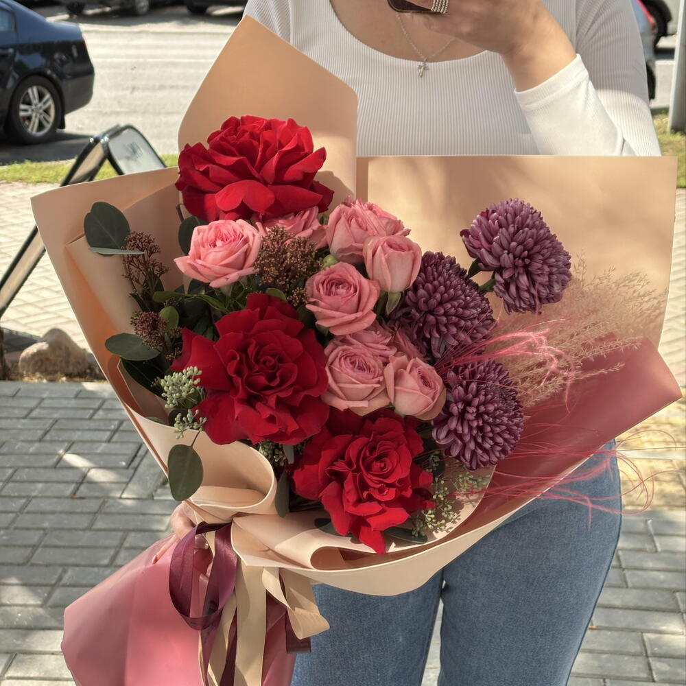 Букет для самых ярких чувств