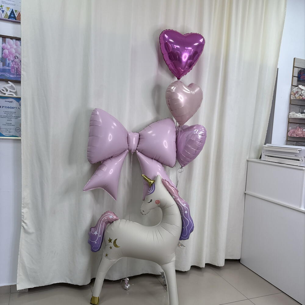 Нежные шары девочке