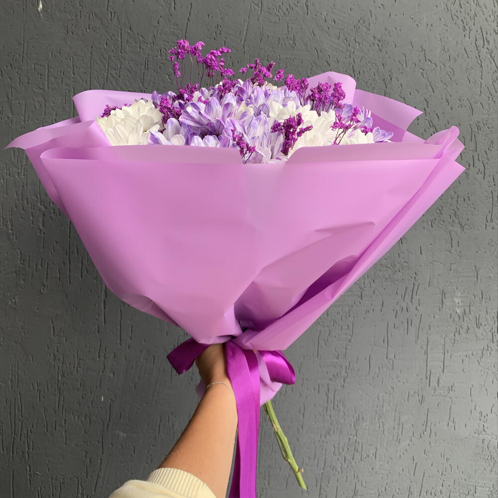 Ромашки фиолетовые 💜