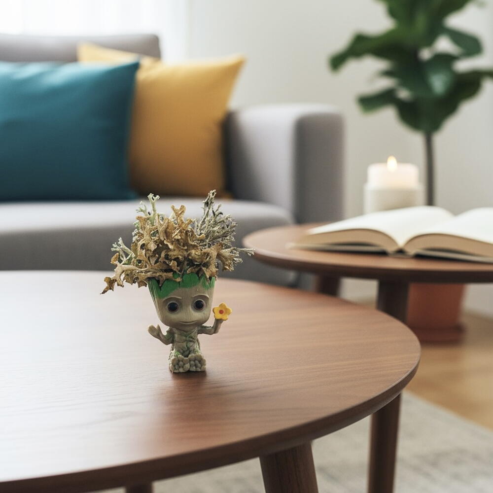 Micro Groot with a little flower "Forest Guardian"