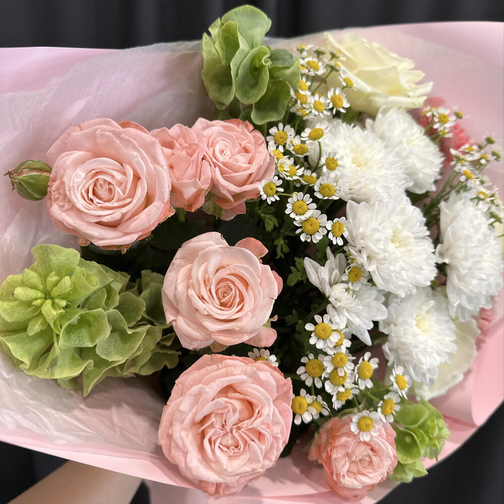 Букет с ромашками 🌸