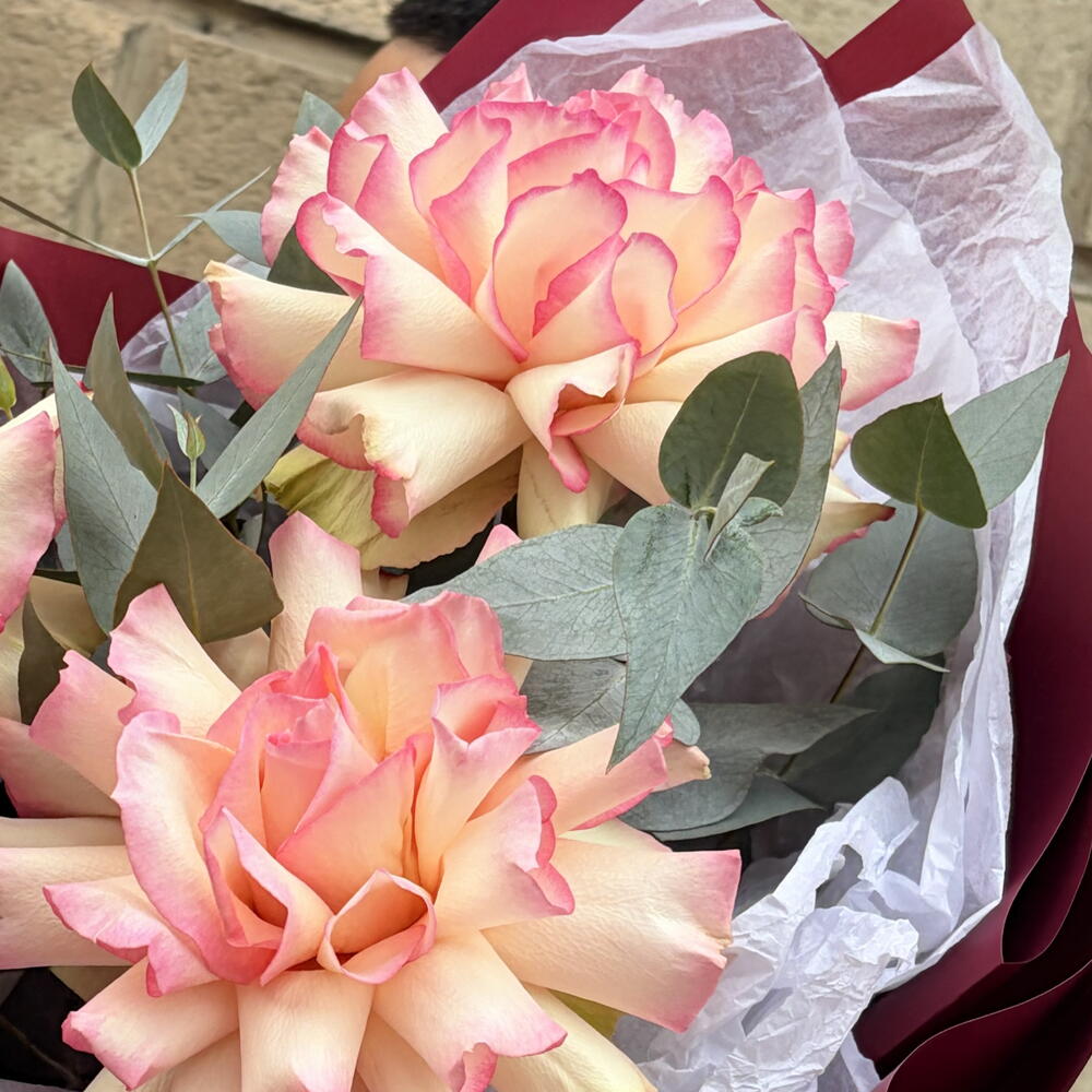 Стильный букет🍁🌸 «Улыбайтесь вам идёт»🍁🌸