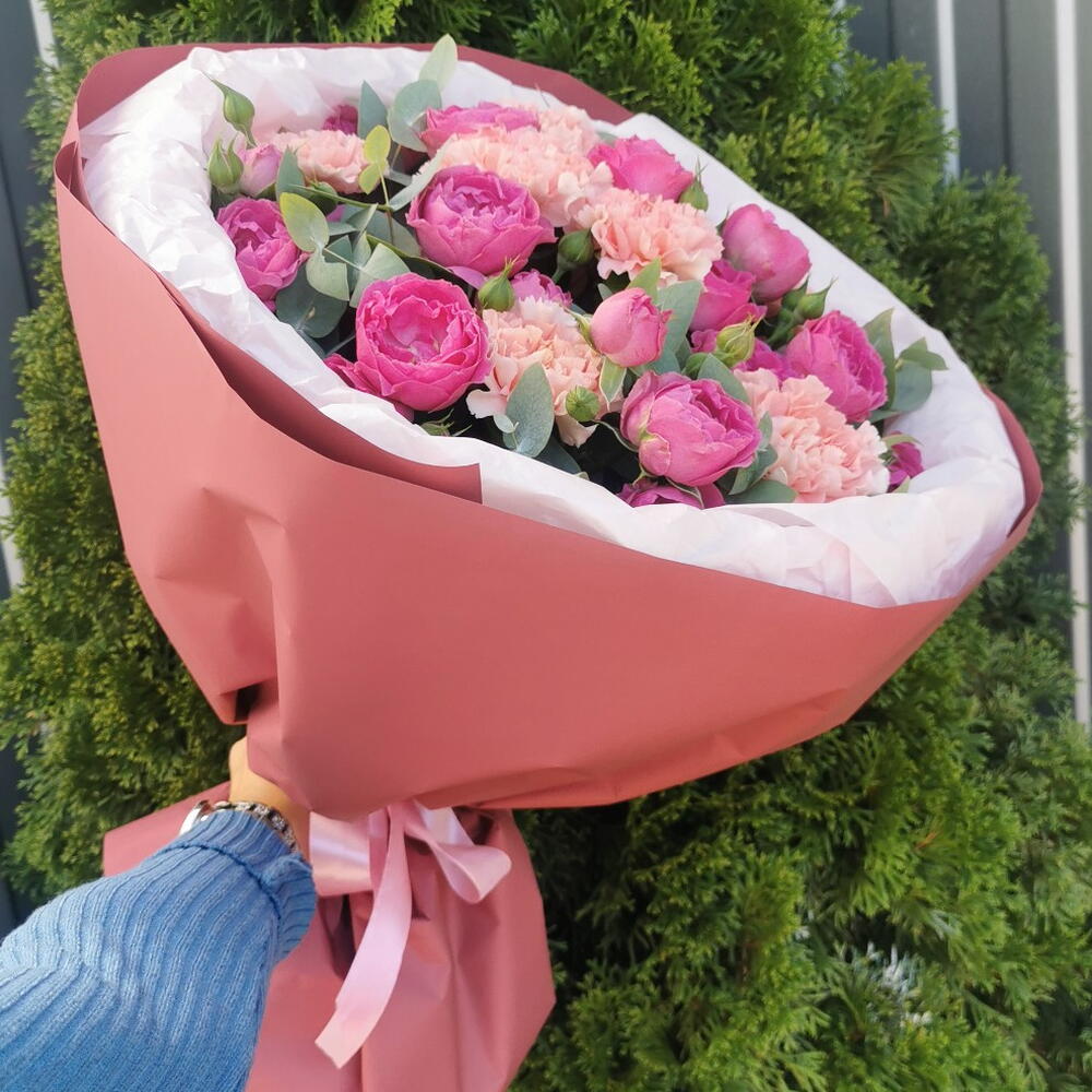 Мисти баблс и диантус💕