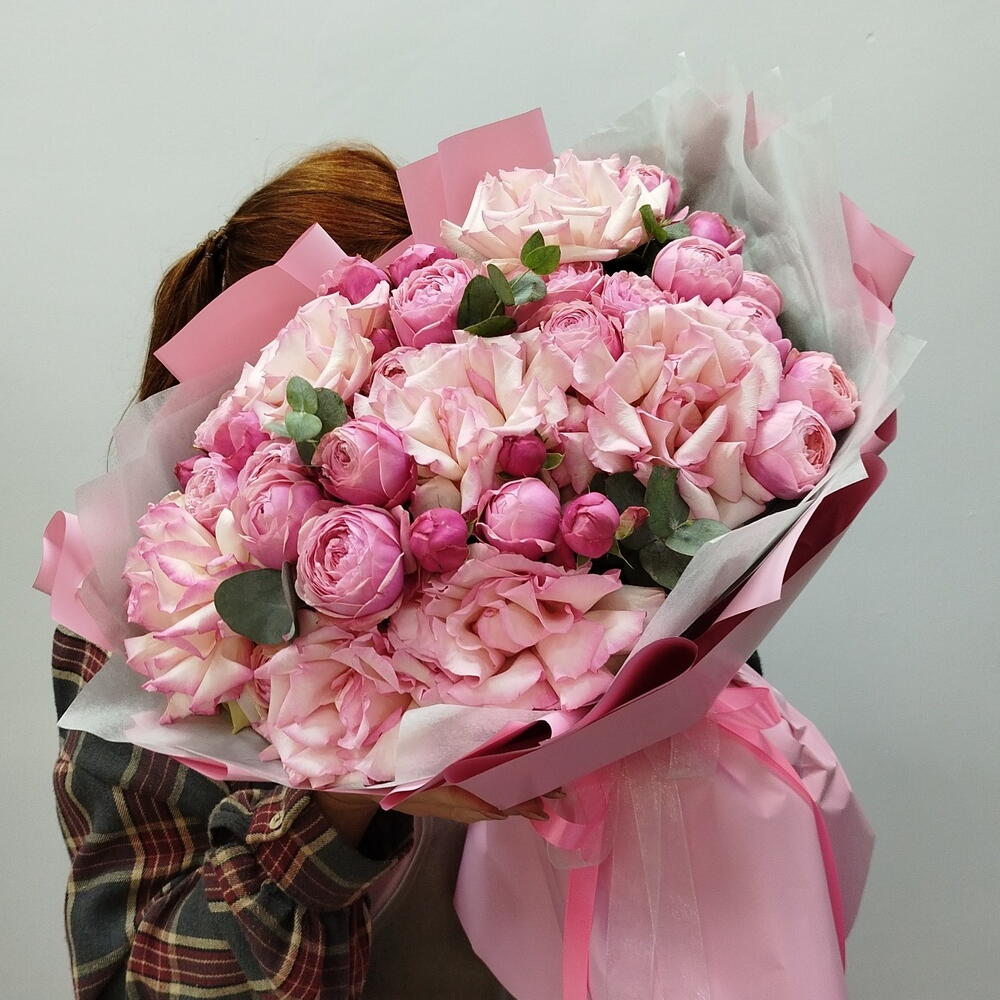 Розовый букетик🌸