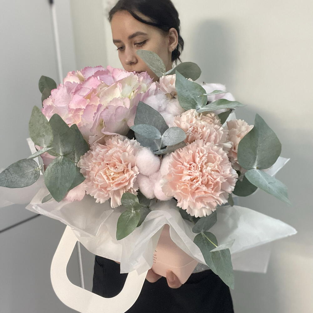 Букет из Гортензий 💝🌸для любимой девушке жене на день рождение