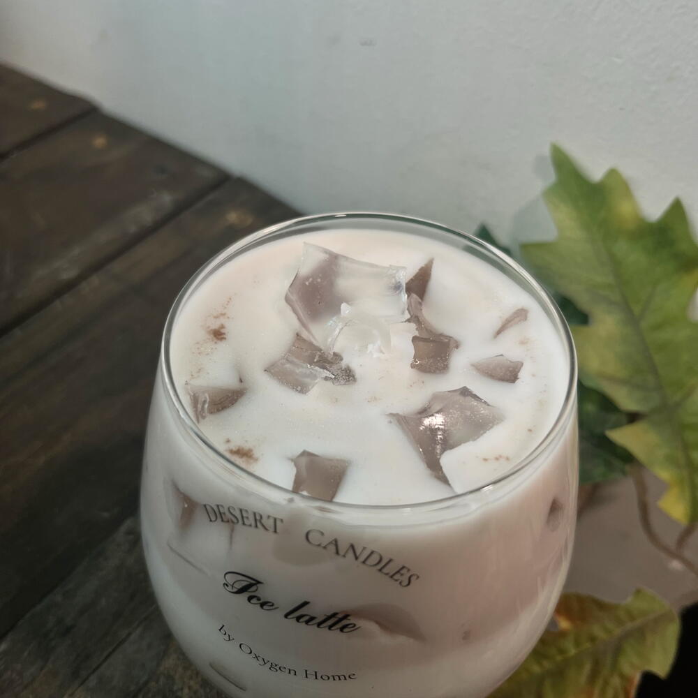 Аромасвеча Desert Candles by Oxygen Home Ice Latte