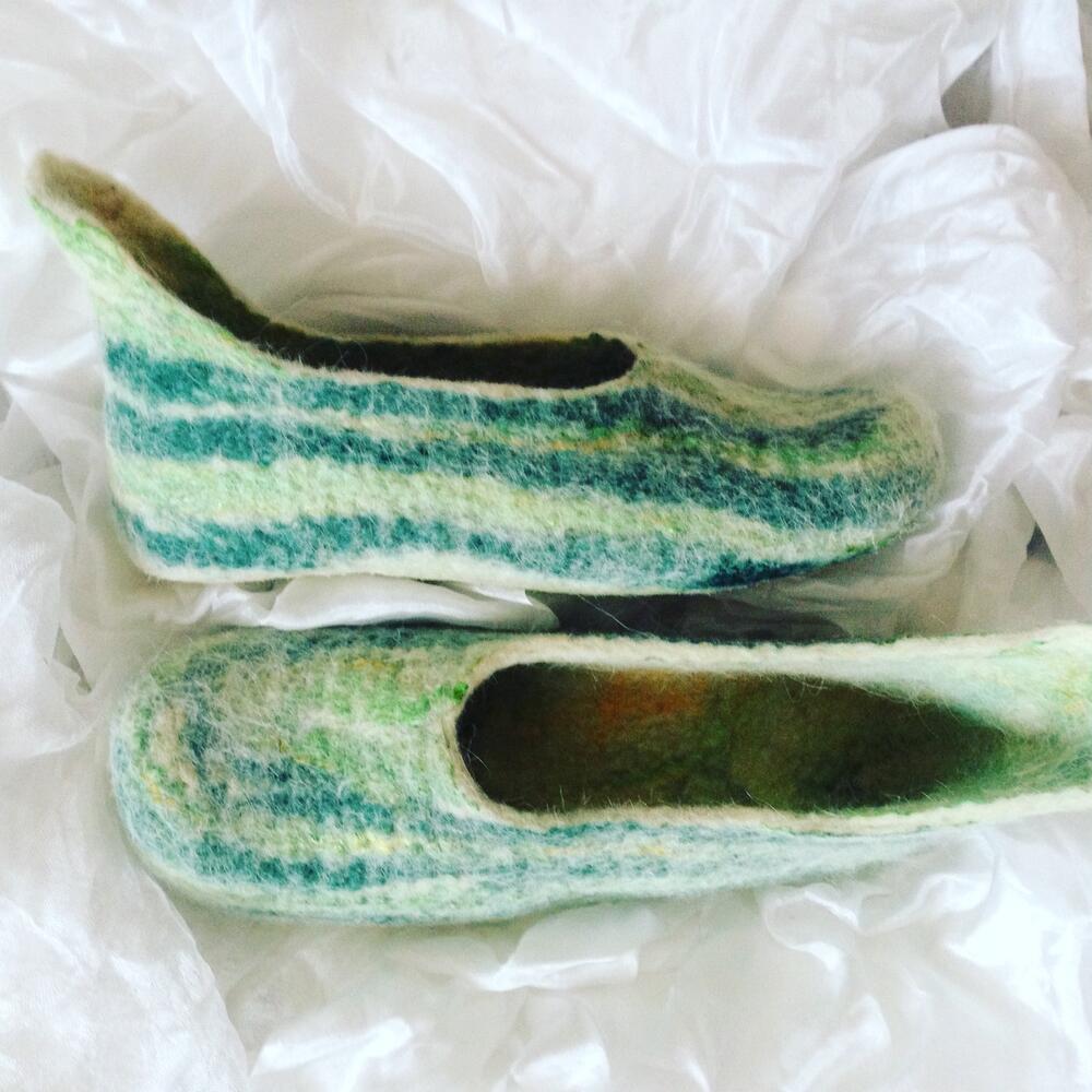 felted shoes