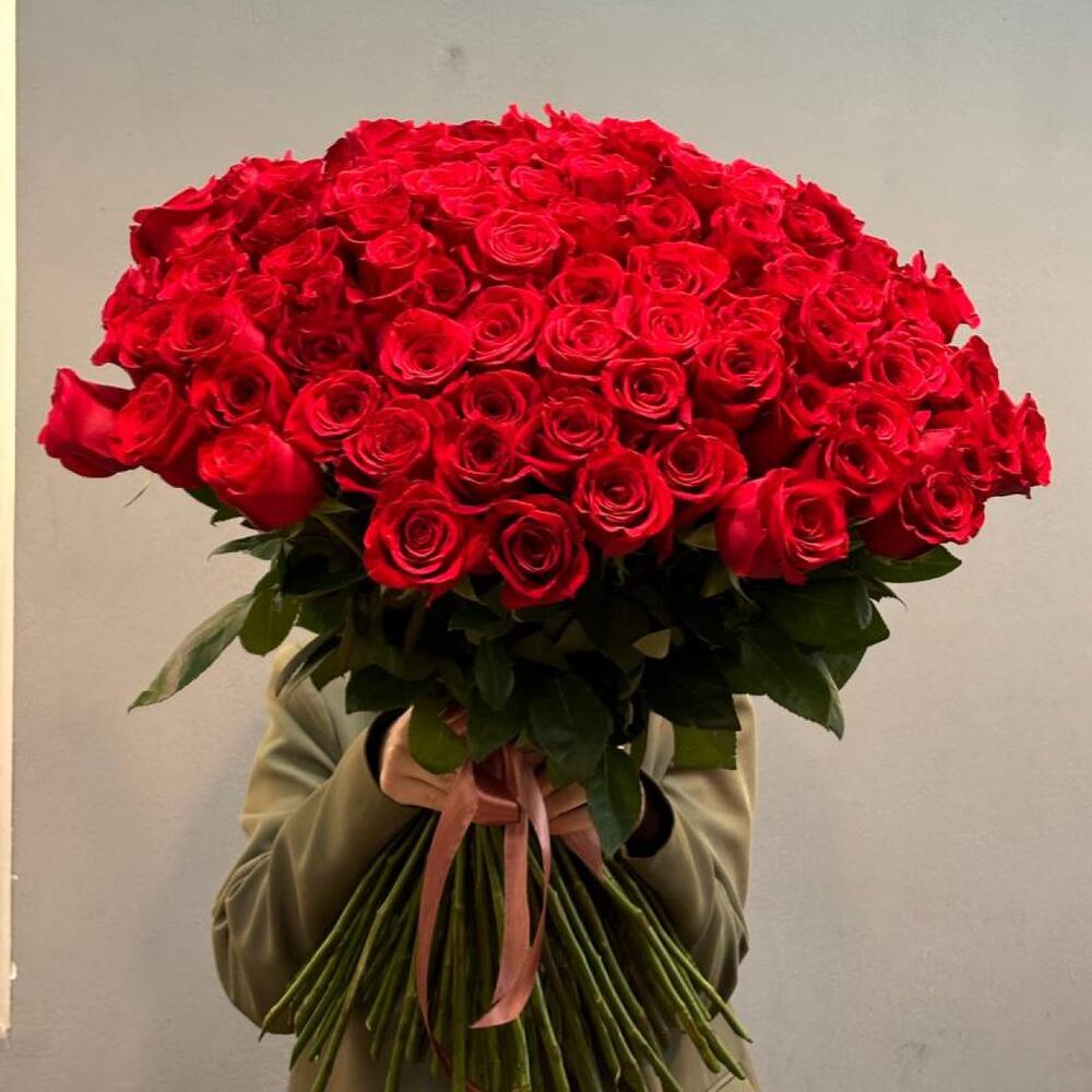 101 бордовая роза🌹