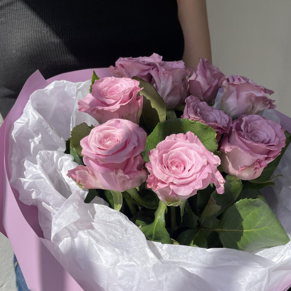 Букет лиловых роз💜