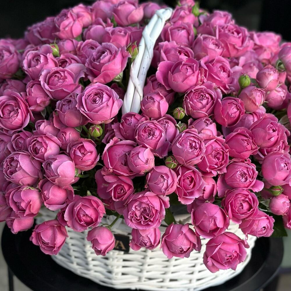 💖ДЛЯ МАМЫ💖Корзина пионовидных роз