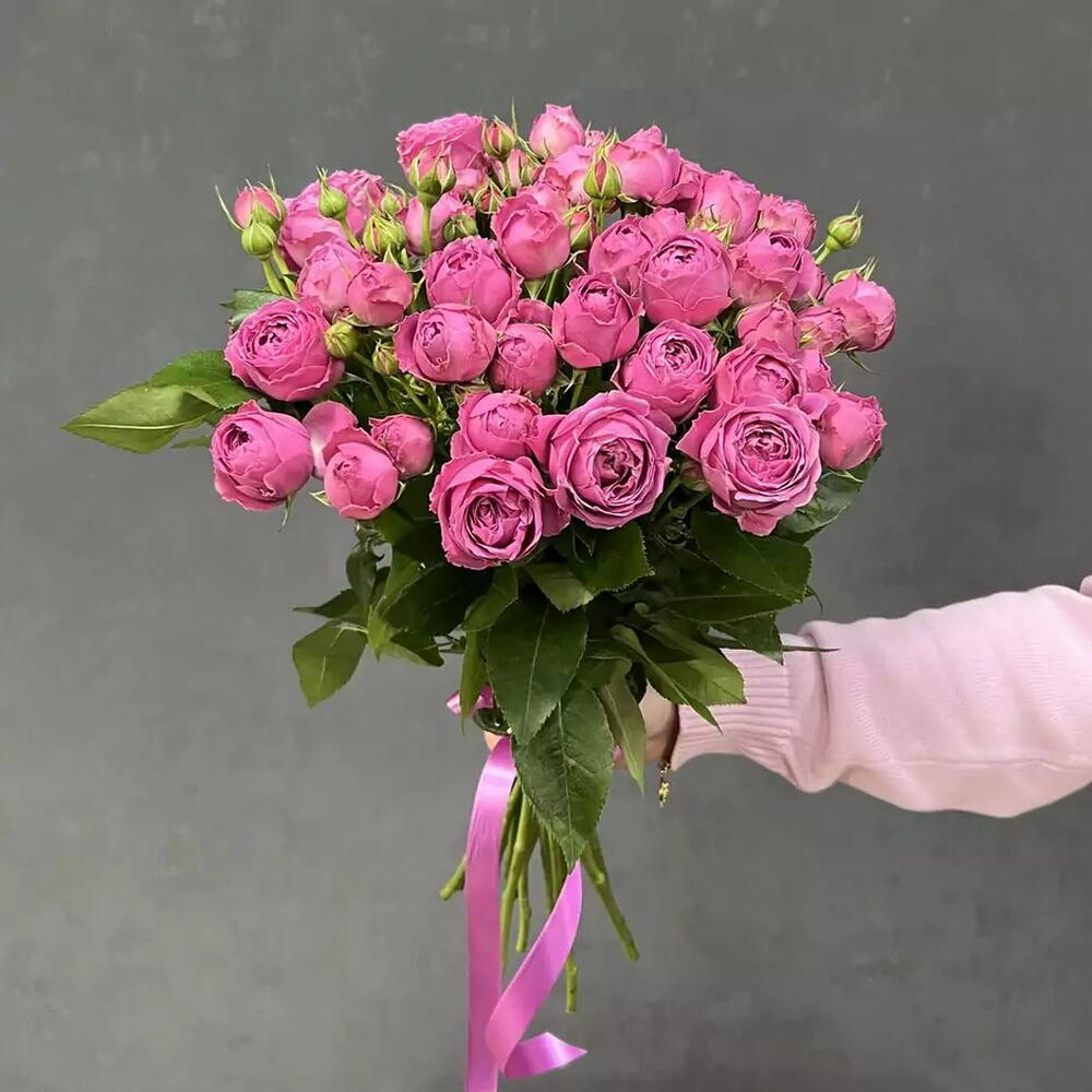 Букет из 15 кустовых Мисти Баблс