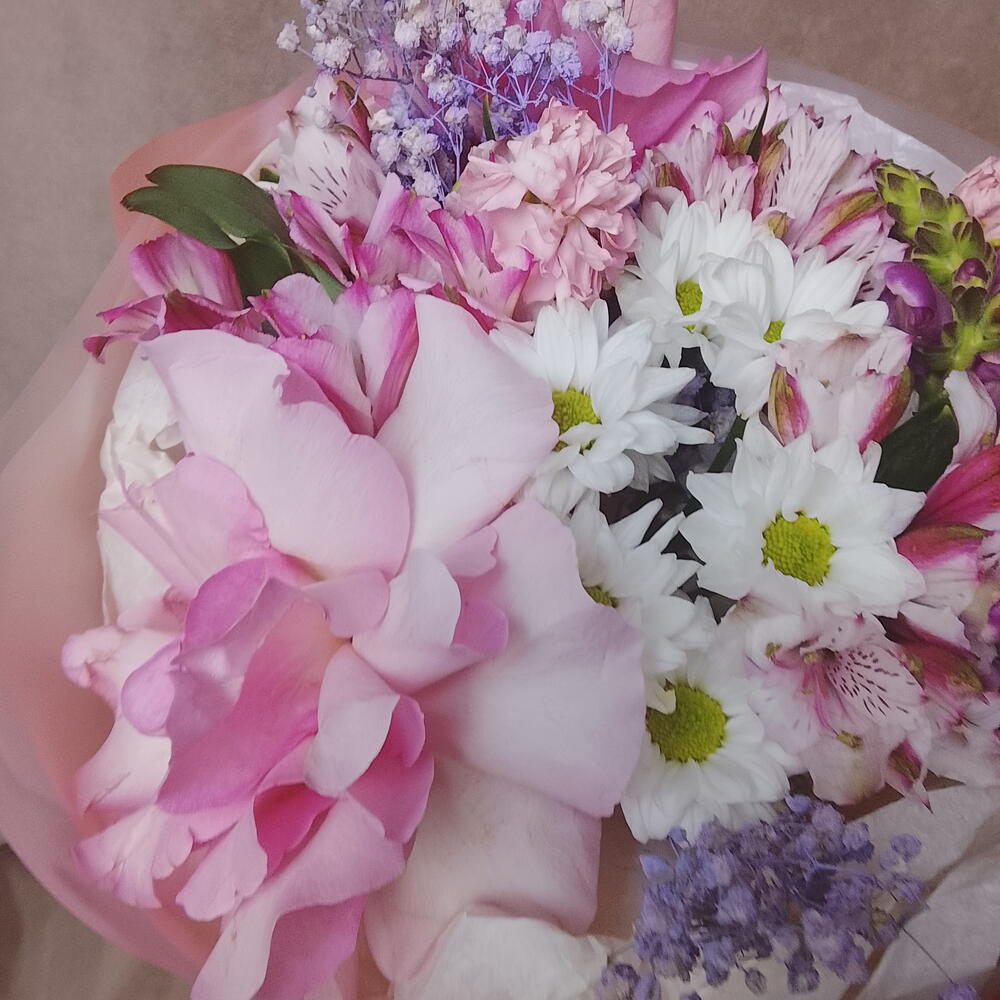 Розовый букет🩷🌸