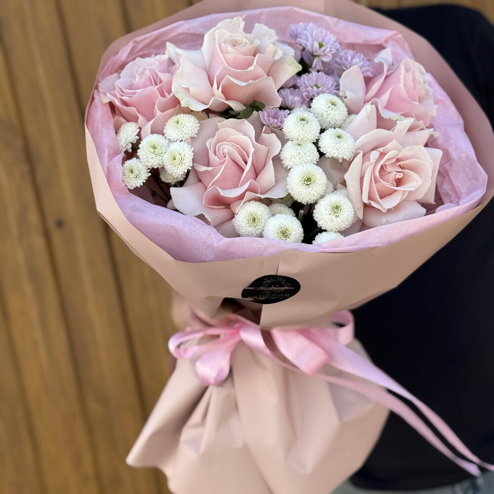 Букет из французских роз 🌸