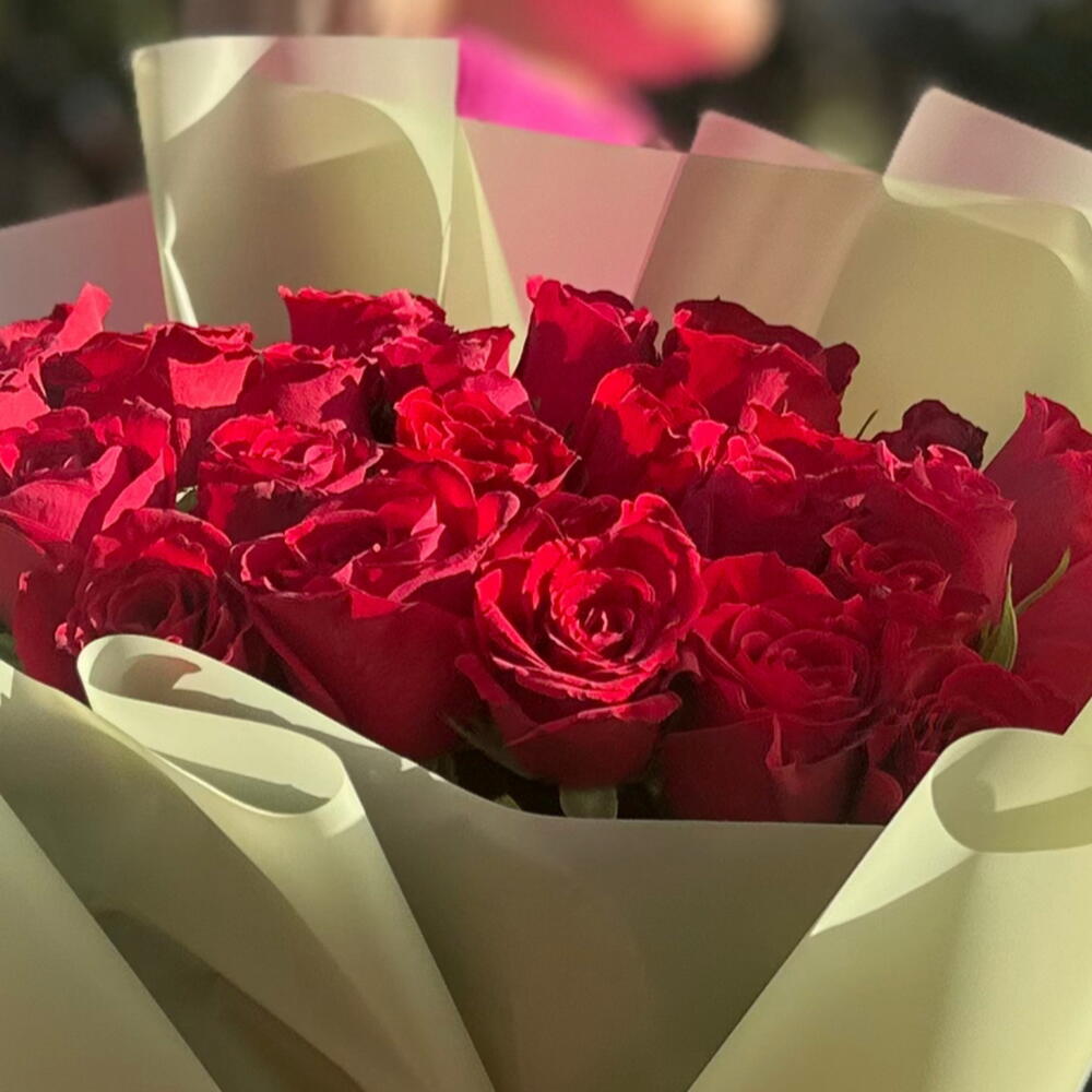 Моно букет из кений