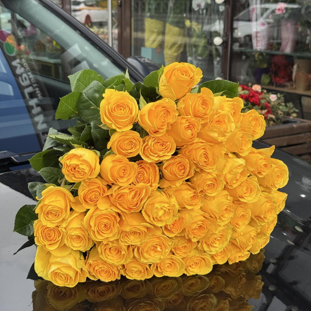 Желтые розы 💛