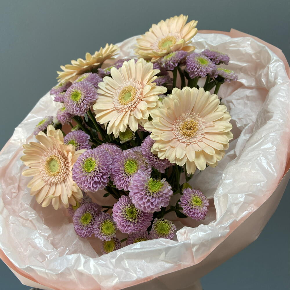 Букет с герберами
