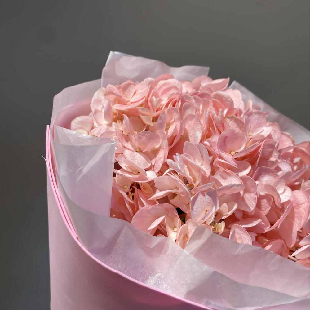 Букет комплимент с гортензией 💕🌸