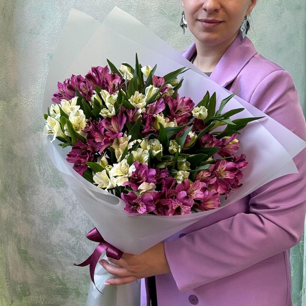 Альстромерия микс