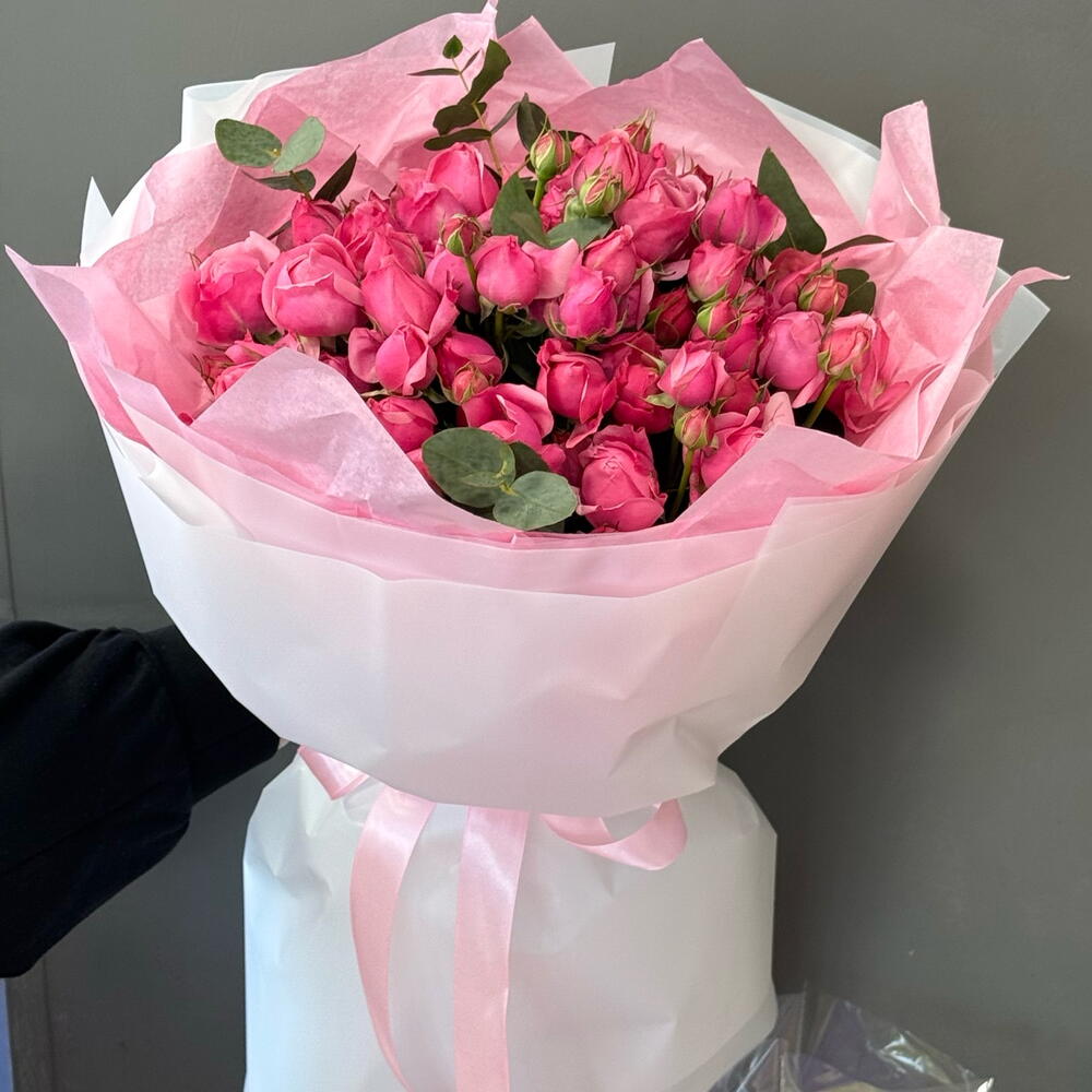 Silva pink Пионовидная роза
