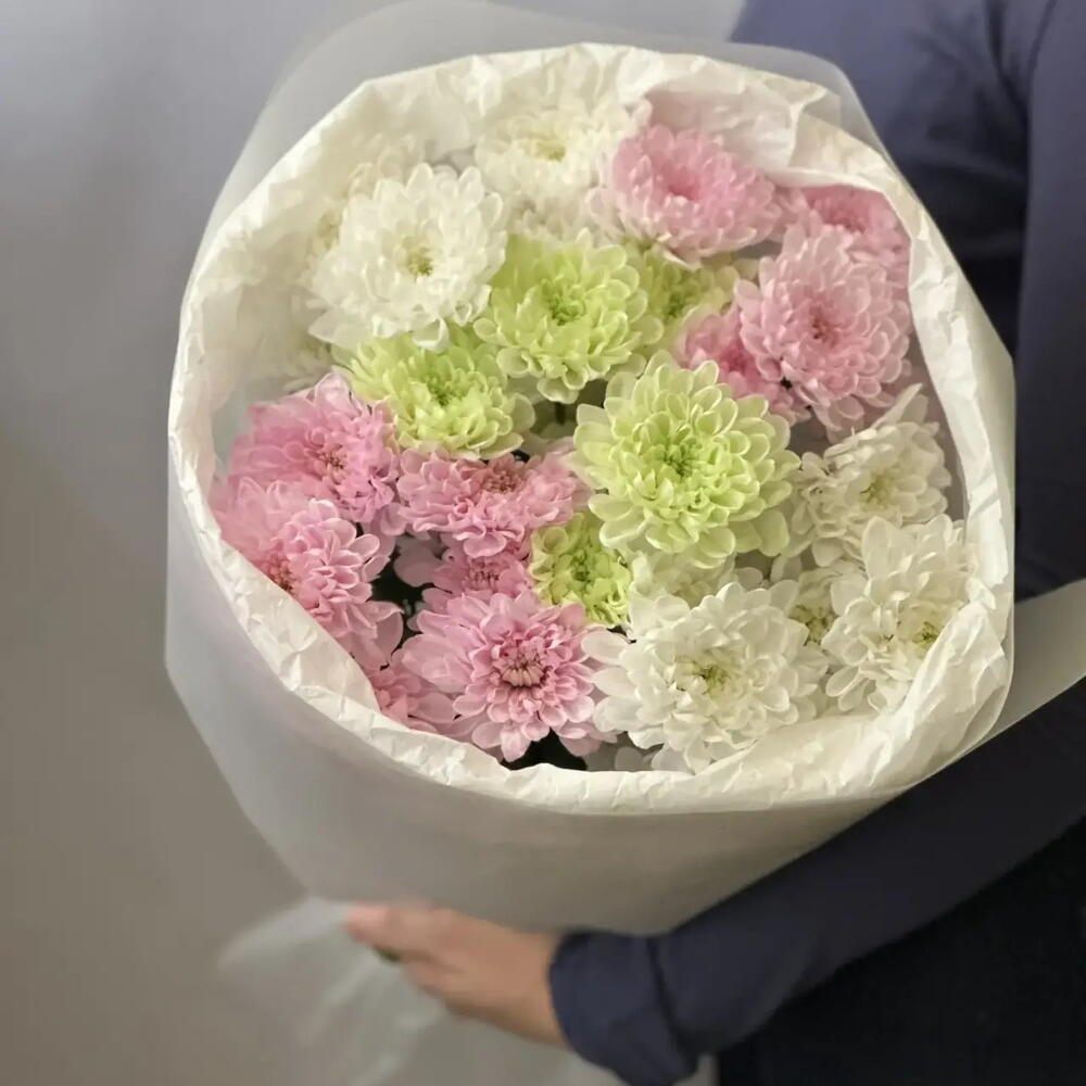 Букет из кустовых хризантем Sweet