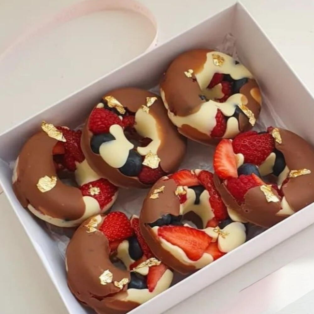 Шоколадные пончики🍫