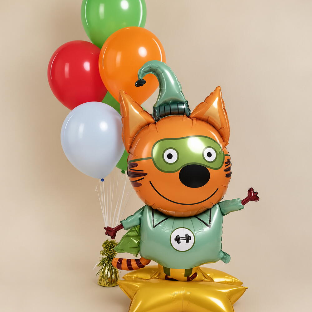 Три Кота Компот с шарами 🎈