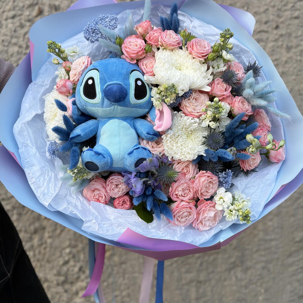 Букет СТИЧ 💕💕🩵🩵🤪🥰