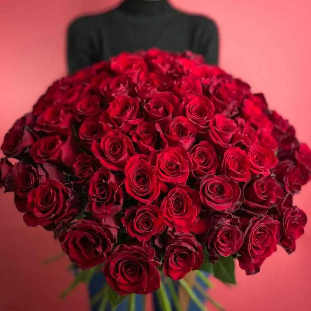🌹 Букет от Flowersgift из 101 красной розы ▪️ 73