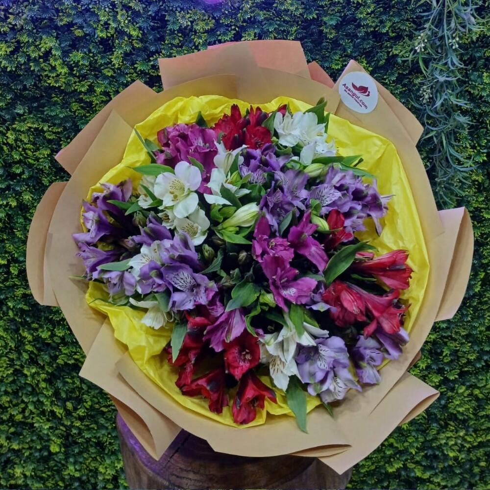 Альстромерия микс