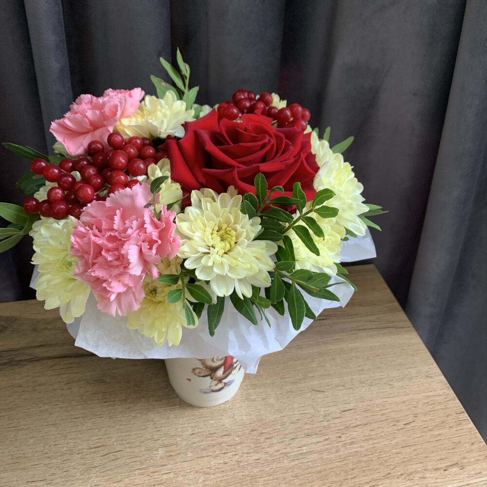 Яркий стаканчик🌹