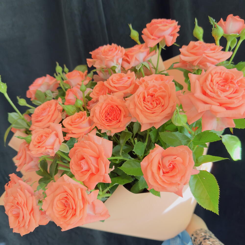 Буке из 5 кустовых роз