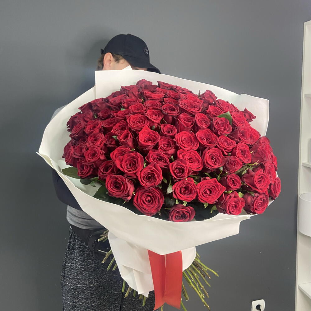 101 Premium Roses Red