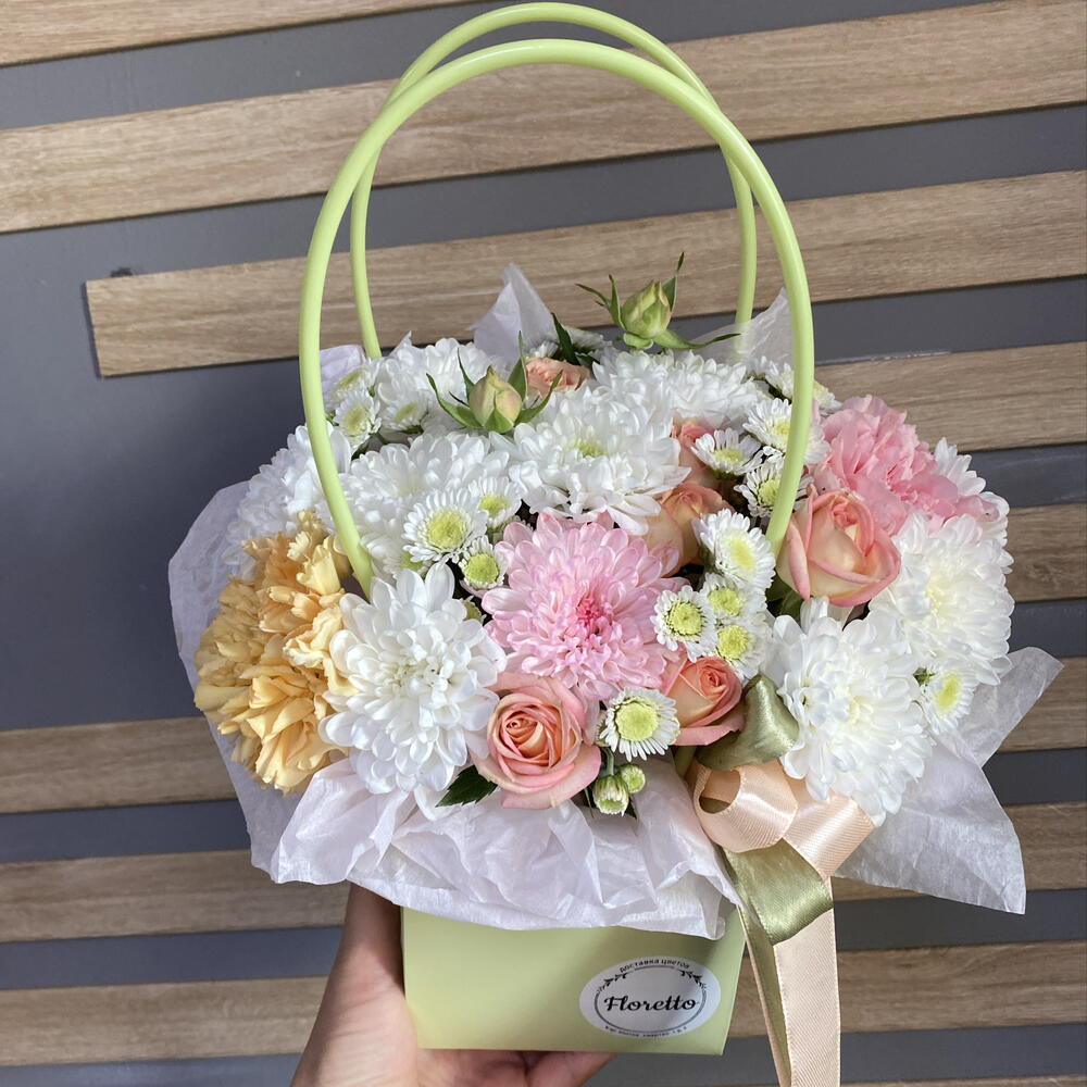 Сумочка с цветами 💐