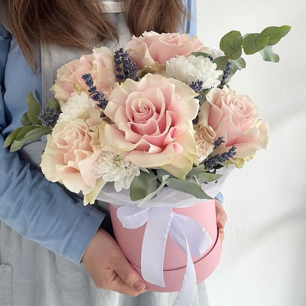 Цветы в коробке🌺