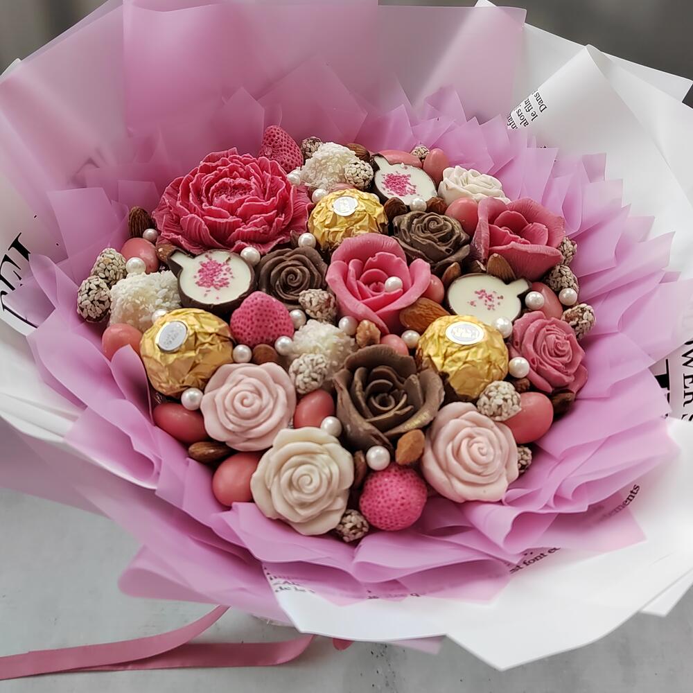 Букет премиум Pink symphony