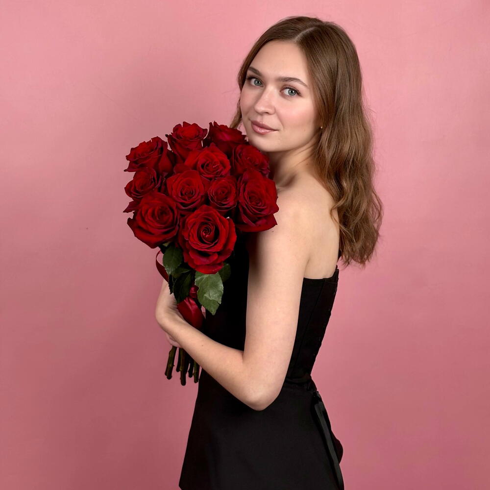 Букет из 11 красных роз