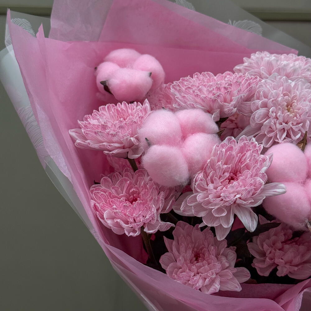 Будет их коллекции «Морожко» pink из кустовых хризантем + сладкий подарок 🎁