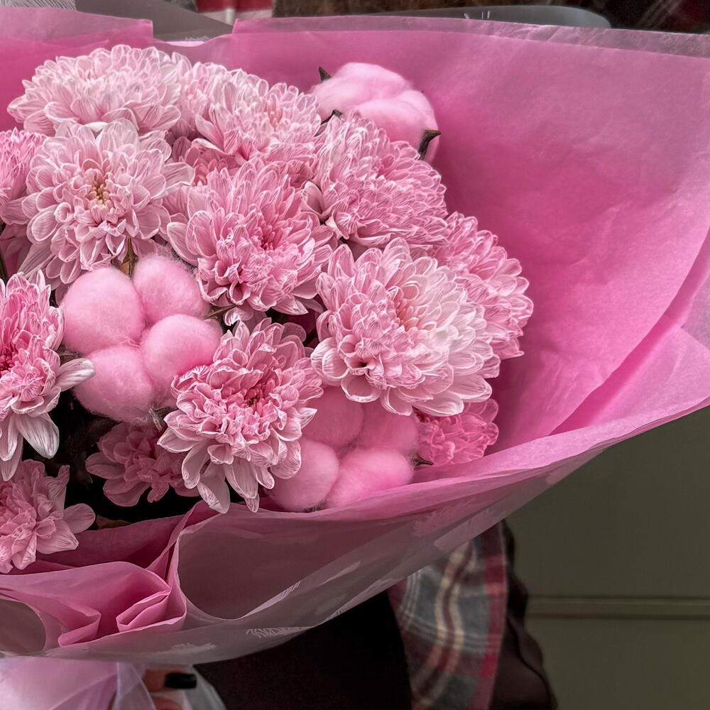 Будет их коллекции «Морожко» pink из кустовых хризантем + сладкий подарок 🎁