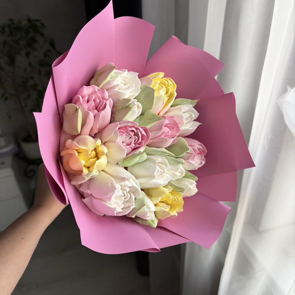Зефирныe тюльпаны