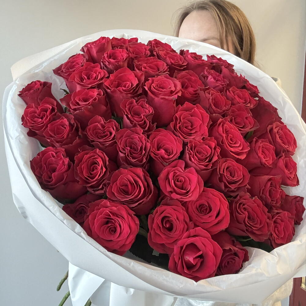 51 роза 60 см