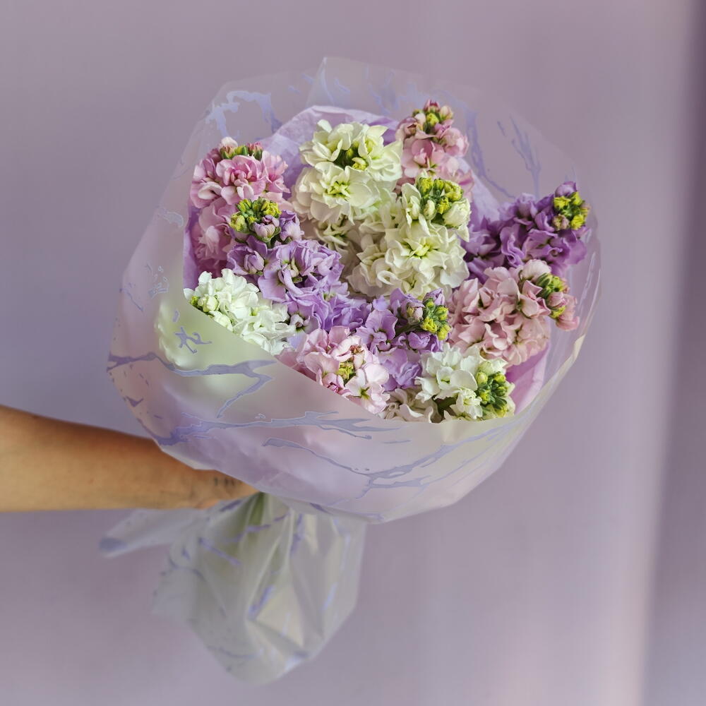 Монобукет ароматной маттиолы, 11 штук
