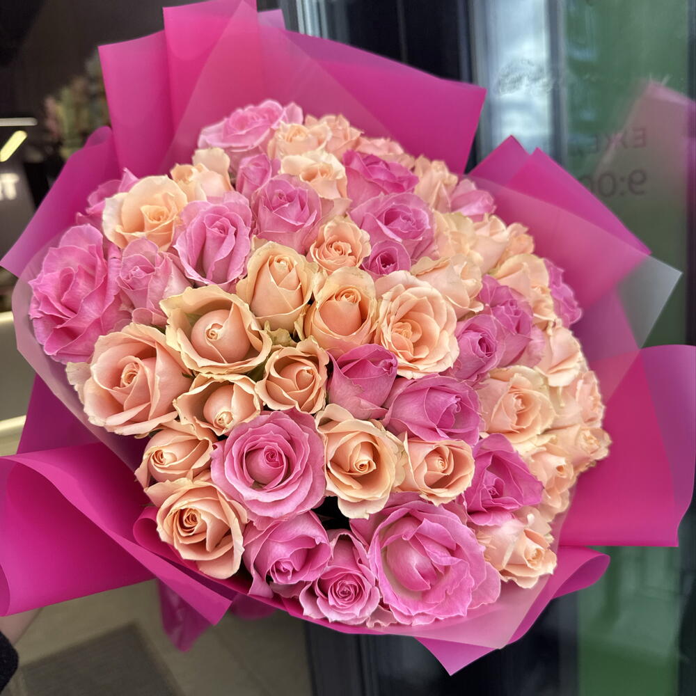 Монобукет мини роз💜🔥💕
